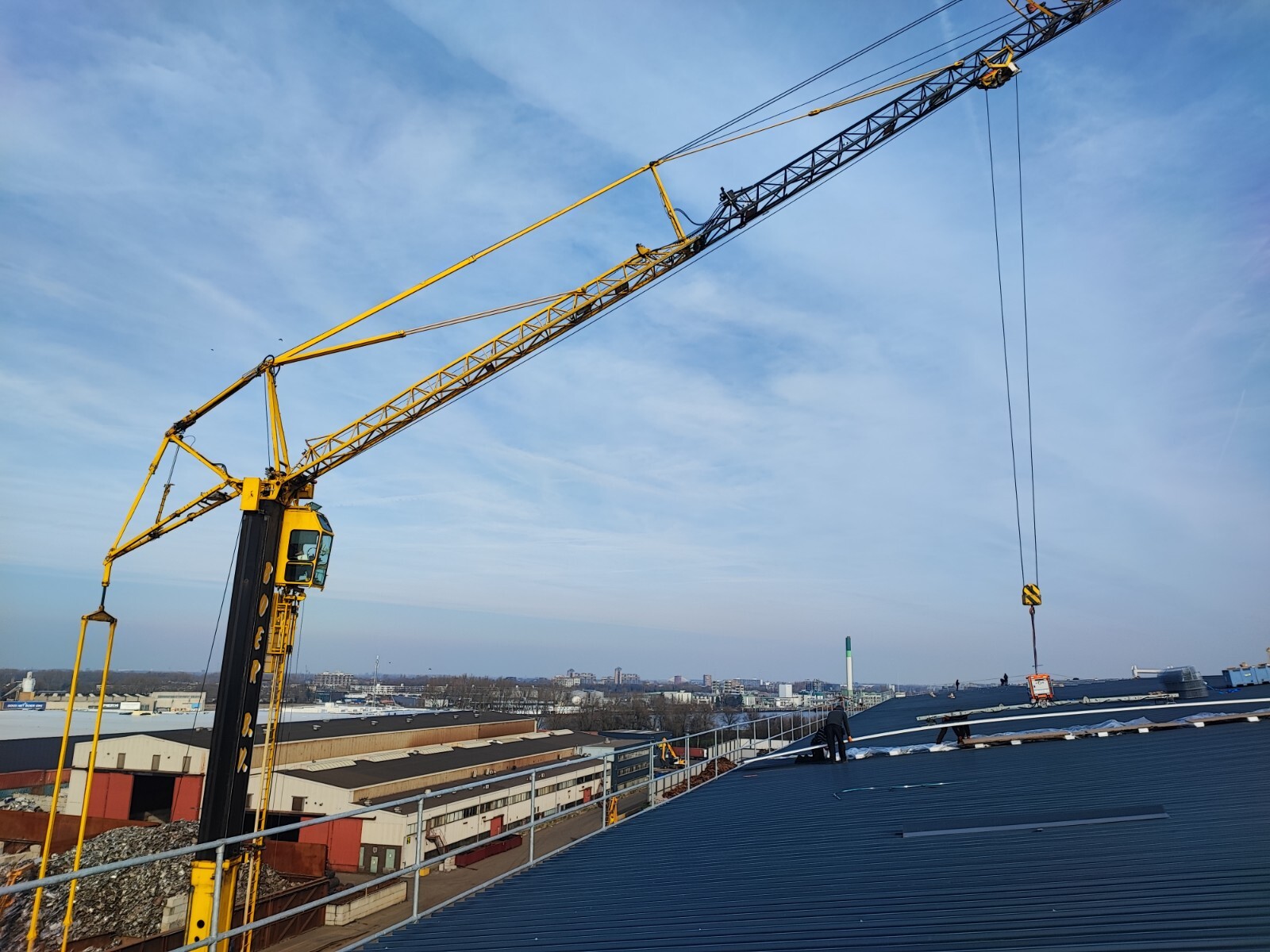 Renovierung Dachhalle 4 Dordrecht